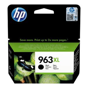 HP 963XL Original Ink-blækpatron med høj kapacitet, sort
