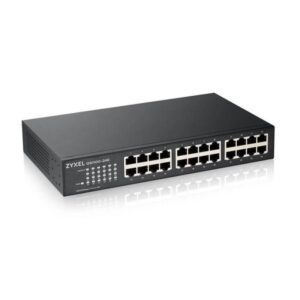 Zyxel GS1100-24E Ikke administreret Gigabit Ethernet (10/100/1000) Sort