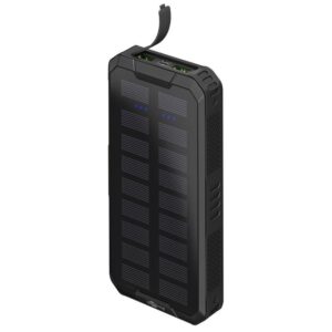 Goobay Udendørs Solcelle Power Bank - 20,000 mAh