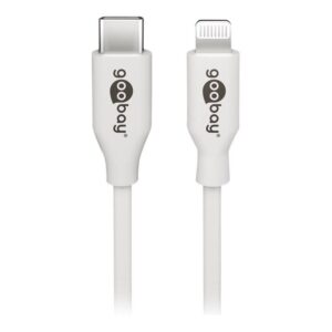 Goobay Lightning-kabel 50cm hvid MFi
