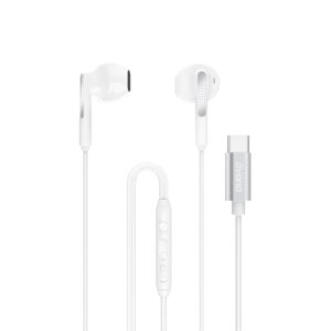 Dudao X3Pro in-ear headphones USB-C 1.2m hvid