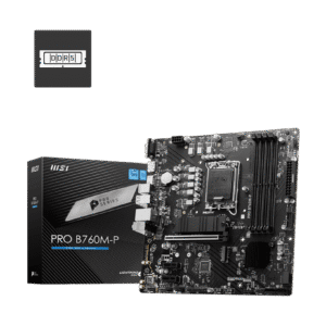 MSI PRO B760M-P bundkort Intel B760 LGA 1700 micro ATX