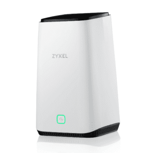 Zyxel FWA510 trådløs router Multi-Gigabit Ethernet Tri-band (2,4 GHz / 5 GHz / 5 GHz) 5G Sort, Hvid