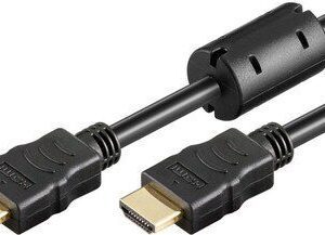 Goobay High-Speed HDMI™-kabel med Ethernet (Ferrites) (61305)