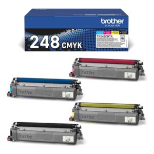 Brother TN-248VAL tonerpatron 4 stk Original Sort, Blå, Magenta, Gul