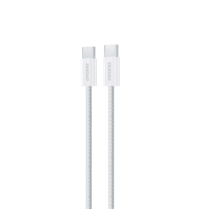 Dudao L6C USB-C to USB-C 60W PD 2m hvid