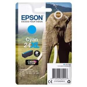 Epson Elephant C13T24324012 blækpatron 1 stk Original Højt (XL) udbytte Blå
