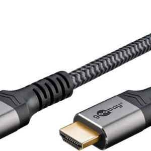 Goobay High Speed HDMI Cable with Ethernet 3m Grå
