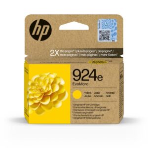 HP Original 924e EvoMore-blækpatron, gul