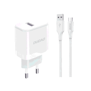 Dudao A20EUT Adapter 18Watt 1xUSB-C (1m USB-A to USB-C cable included)