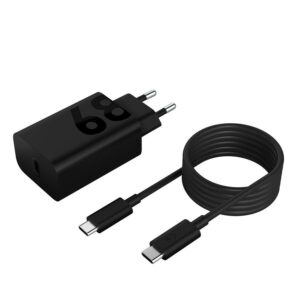 Lenovo 68W USB-C Wall Charger Tablet, Universel Sort Vekselstrøm Indendørs
