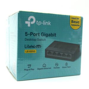 TP-Link LS1005G Ikke administreret Gigabit Ethernet (10/100/1000) Sort