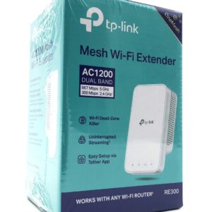 TP-Link RE300 netværk forlænger Netværksgentager Hvid