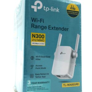 TP-Link TL-WA855RE Netværksgentager Hvid 10, 100 Mbit/s