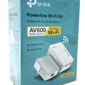 TP-Link TL-WPA4220 KIT 600 Mbit/s Ethernet LAN Wi-Fi Hvid 2 stk