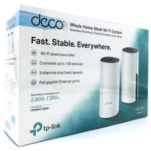 TP-Link Deco M4(2-pack) Dual-band (2,4 GHz / 5 GHz) Wi-Fi 5 (802.11ac) Hvid Intern