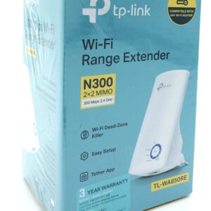 TP-Link TL-WA850RE Netværksgentager Hvid 10, 100 Mbit/s
