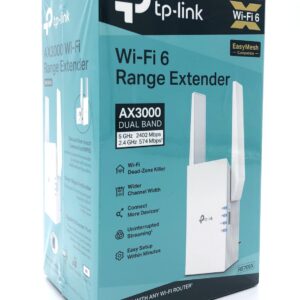 TP-Link RE705X netværk forlænger Netværkssender & -modtager Hvid