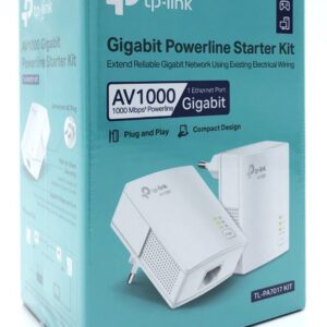 TP-Link TL-PA7017 KIT Power Line netværksadapter 1000 Mbit/s Ethernet LAN Hvid 2 stk