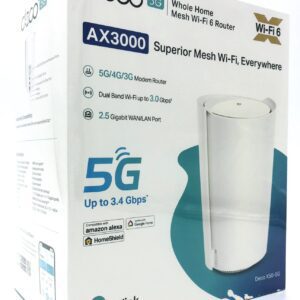 TP-Link Deco X50-5G Dual-band (2,4 GHz / 5 GHz) Wi-Fi 6 (802.11ax) Hvid 3 Intern