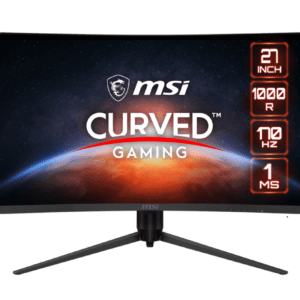 MSI G271CQPDE E2 computerskærm 68,6 cm (27") 2560 x 1440 pixel Wide Quad HD LED Sort