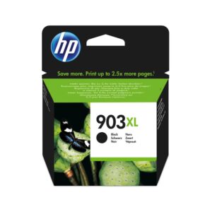 HP Original 903XL-blækpatron med høj kapacitet, sort