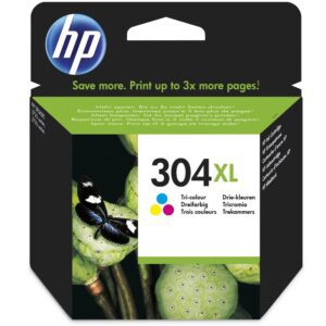 HP Original 304XL-blækpatron, trefarvet