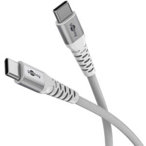 Goobay USB-C 2.0 60W PD 0.5m Hvid