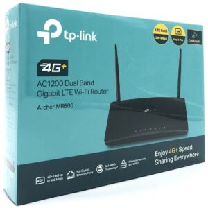 TP-Link Archer MR600 trådløs router Dual-band (2,4 GHz / 5 GHz) 4G Sort