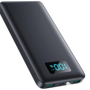 QTshine HX100K7 Powerbank 13800mAh Sort