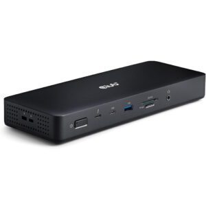CLUB3D CSV-1583 dockingstation Ledningsført Thunderbolt 4 Sort