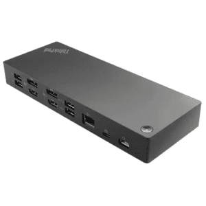 Lenovo 40AF0135EU dockingstation Ledningsført Sort