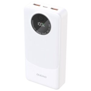 Dudao K12Pro powerbank 20000mAh 22.5 Watt Hvid