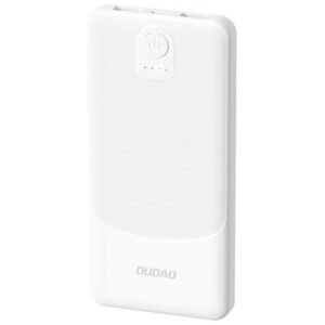 Dudao K10 powerbank 10000mAh 10 Watt Hvid