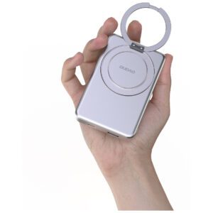 Dudao K28S wireless powerbank 5000mAh 20Watt Sølv