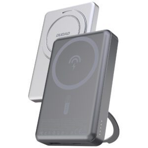 Dudao K28S wireless powerbank 5000mAh 20Watt Grå