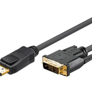 Goobay DisplayPort > DVI-D 1.2 2m Black