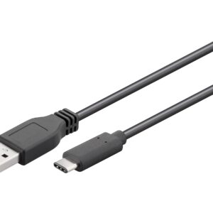 goobay USB Type-C kabel 2m Sort