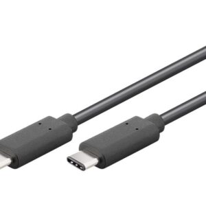goobay USB Type-C kabel 1m Sort