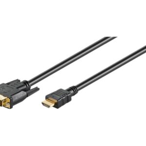 Goobay DVI-D > HDMI 1m Black