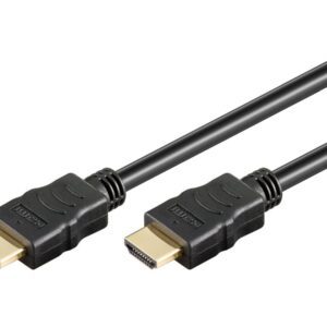 Goobay HDMI-kabel 1 m HDMI Type A (Standard) Sort