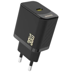 Dudao A27PEU Adapter 30Watt GaN 1xUSB-C Sort