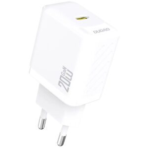 Dudao A26EU Adapter 20Watt GaN 1xUSB-C Hvid
