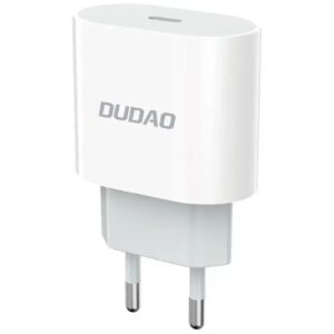 Dudao A14EU Adapter 20Watt 1xUSB-C Hvid