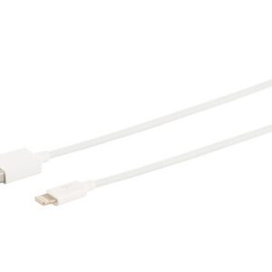 S-Impuls Usb-A Opladerkabel Lightning 2.0 Hvid 0.1M