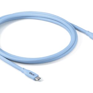 CLUB3D CAC-3003 USB-kabel USB4 Gen 2x2 2 m USB C Blå