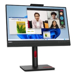 Lenovo ThinkCentre TIO-24 Gen5 computerskærm 60,5 cm (23.8") 1920 x 1080 pixel Fuld HD LED Sort