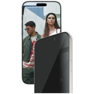 PanzerGlass SAFE. by ® 2-Way Privacy Skærmbeskyttelse iPhone 17 Pro Max | Ultra-Wide Fit m. EasyAligner
