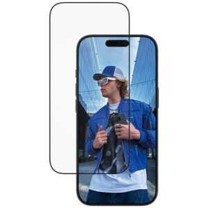 PanzerGlass ® Skærmbeskyttelse iPhone 17 | iPhone 16 Pro | Ultra-Wide Fit m. EasyAligner