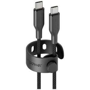 PanzerGlass empower™ by ® Racing 240W USB-C to USB-C Kabel | USB 2.0 | 1.2M | Space Black
